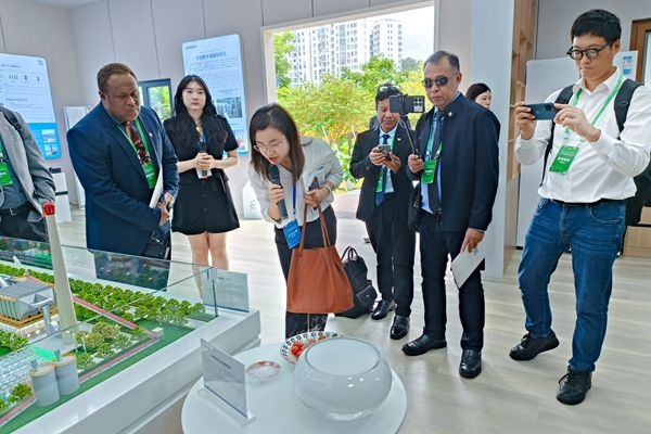 12.RCEP論壇外媒團(tuán)來(lái)海螺屋參觀(guān)采訪(fǎng)