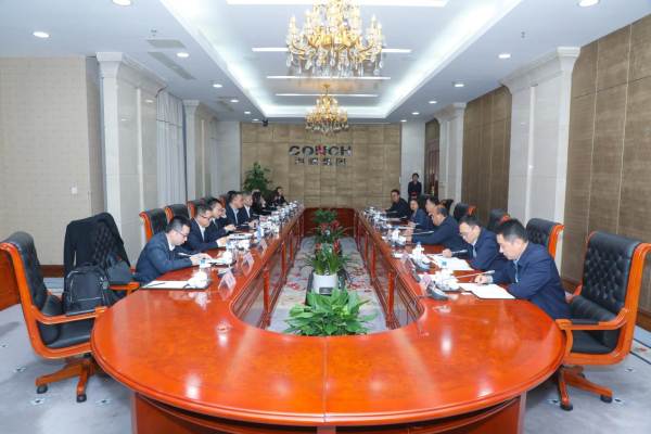 郵儲(chǔ)銀行安徽省分行黨委書(shū)記吳之雄一行來(lái)海螺訪(fǎng)問(wèn)交流